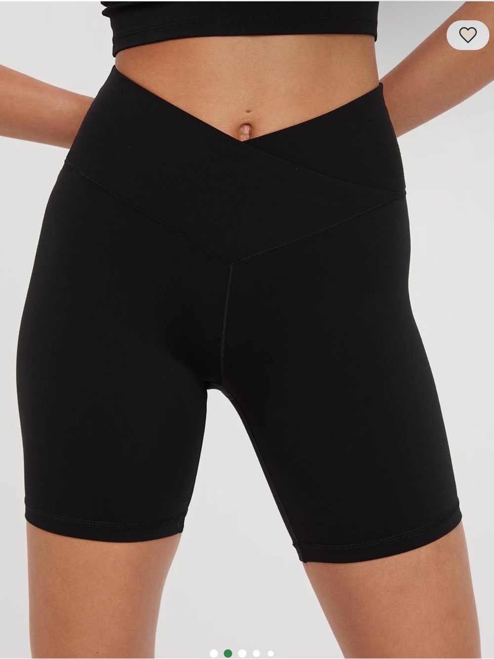 OFFLINE By Aerie Real Me Crossover High Waisted 7" Bike Short